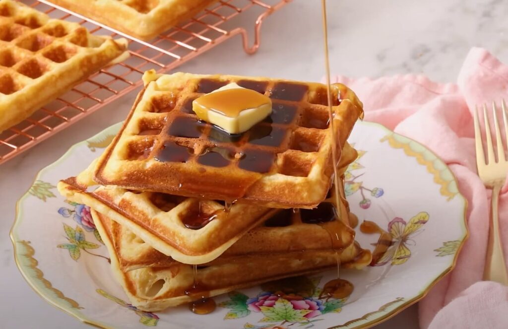 How do you use pancake mix to make waffles?