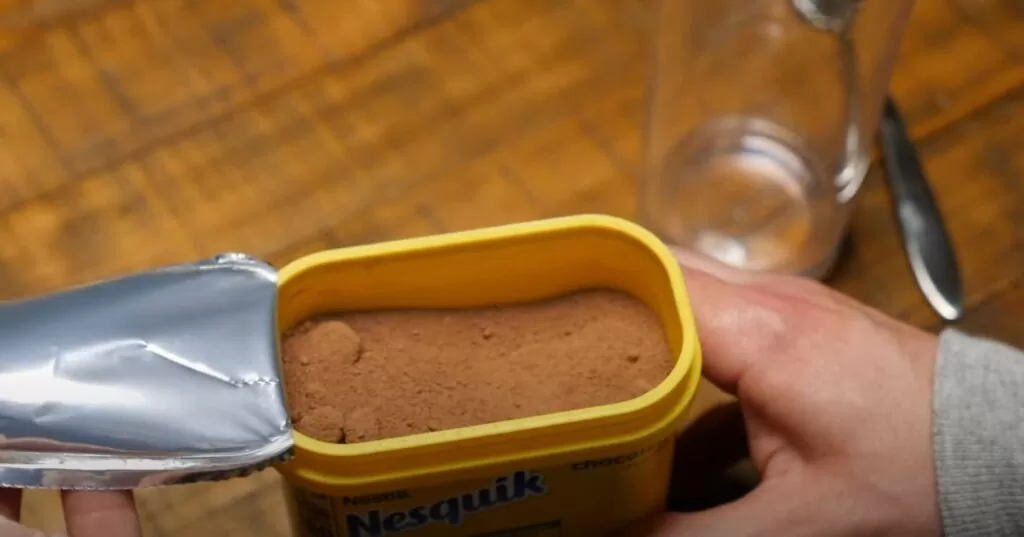 Nesquik Mixed With Water vs. Nesquik Mixed With Milk