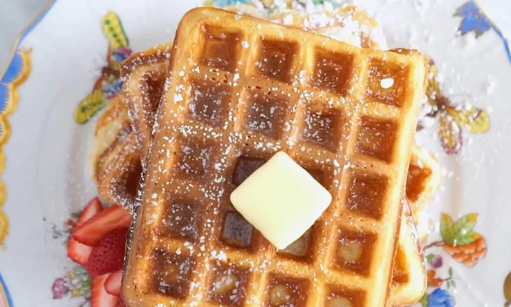How do you use pancake mix to make waffles?