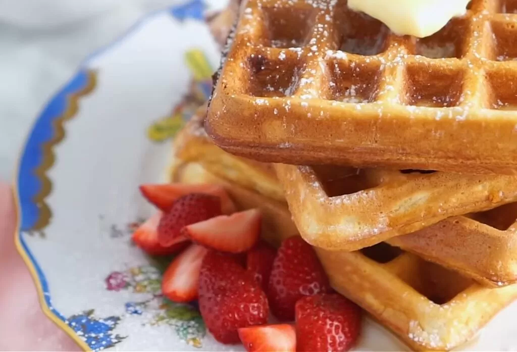 How do you use pancake mix to make waffles?